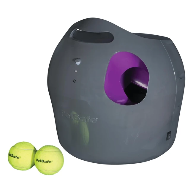 PetSafe Automatischer Ballwerfer interaktiver Ballwerfer wetterfest Sicherheitss