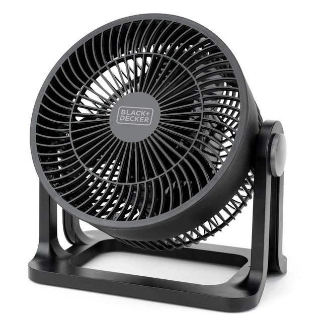 Ventilatore da Tavolo BlackDecker BXEFD30E - Silenzioso Regolabile Potente 35