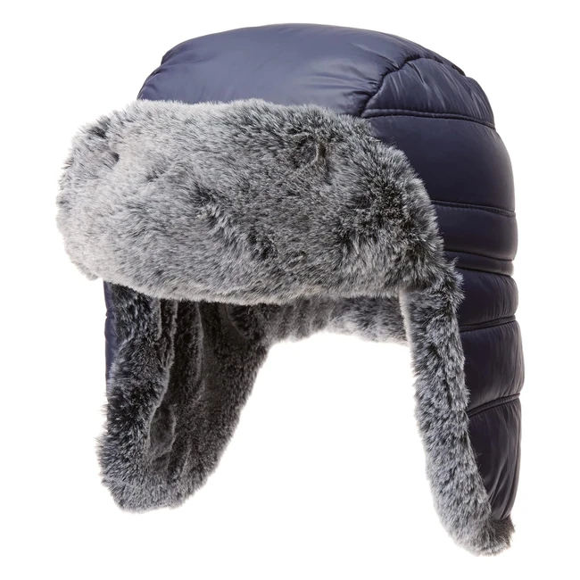 Chapeau Trappeur Enfant Amazon Essentials - Turquoise Foncé - Taille Unique - Réf. 123456 - Chaud et Confortable