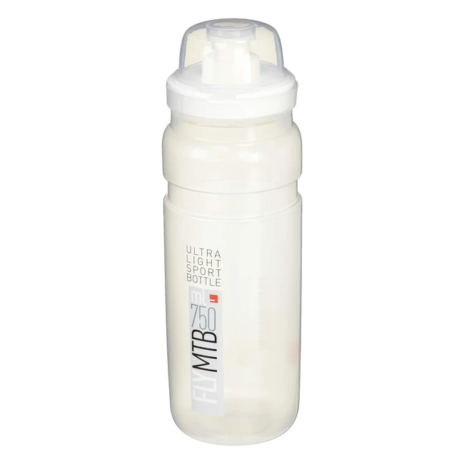 Bidn Elite Fly MTB TransparenteGris 750ml - Ligera y Deportiva
