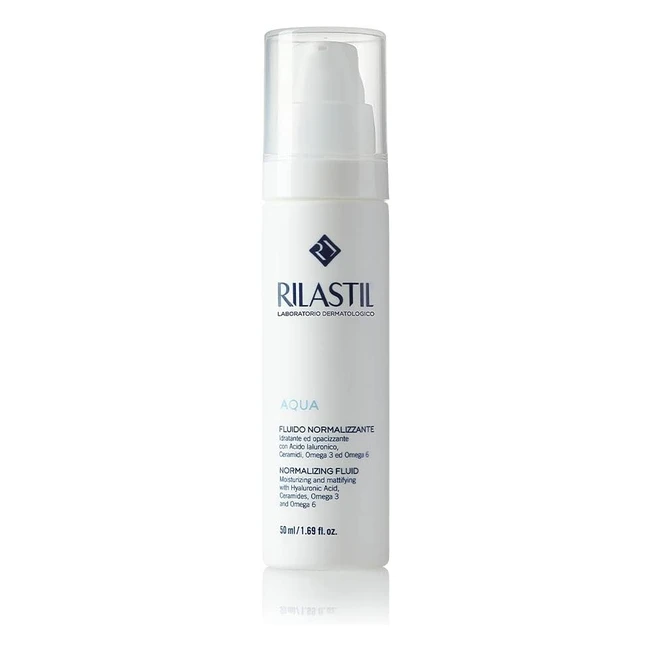 Rilastil Aqua Fluido Normalizzante Idratante Riequilibrante 50ml