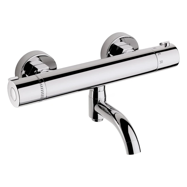 Mitigeur de douche thermostatique Morado chrom laiton - Technologie thermostatiq