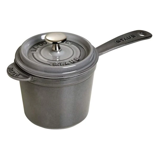 Mini Casseruola Ghisa Grigio Staub Sur La Table - Ref. 204 - 170 x 355 mm