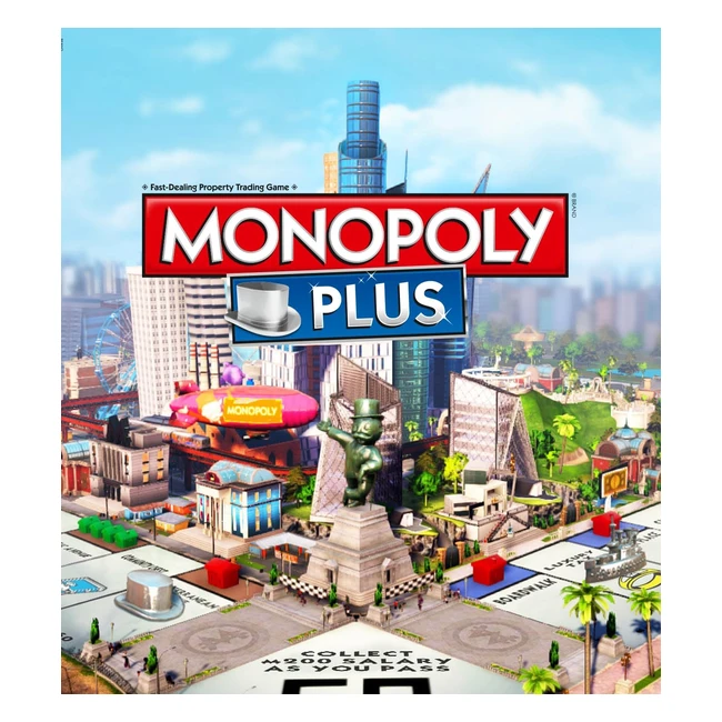Monopoly Plus Standard PC Code - Ubisoft Connect | Full 3D City, Evolving Board, Customizable Rules