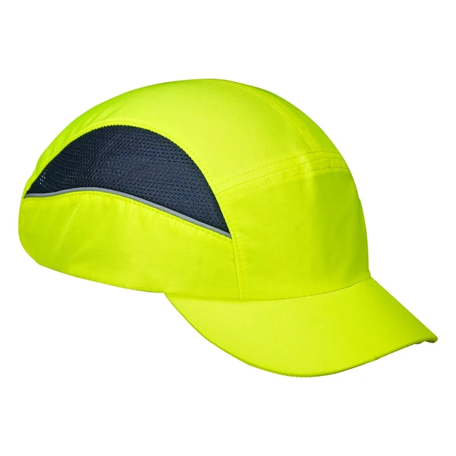 Cappellino Protettivo Portwest PS59 Airtech Bump Giallo - Design Innovativo