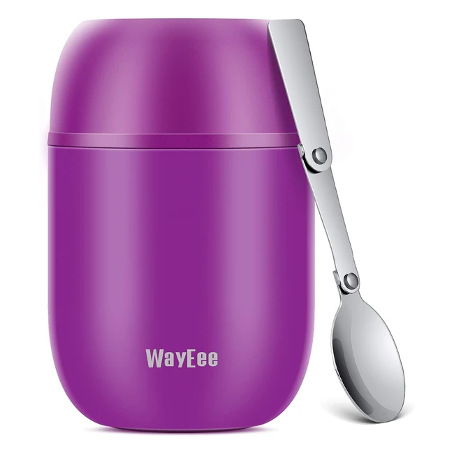 Boîte Alimentaire Isotherme 710ml Inox Anti-fuite - Wayeee