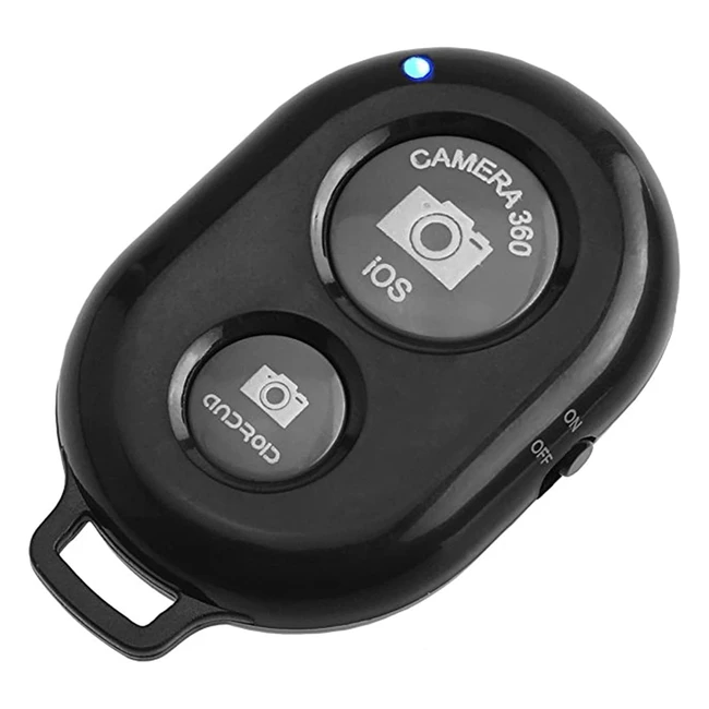 Telecomando Bluetooth Wireless per Smartphone e Treppiedi - Compatibile con iOS 