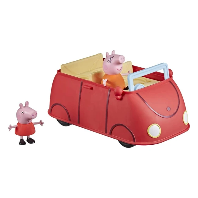 Peppa Pig Family Red Car Toy - On-the-Go Adventures - Music & Sounds
