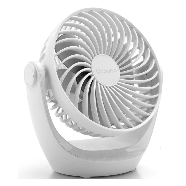 Ocoopa Ventilateur de Bureau USB Silencieux Portable Mini Ventilateur Puissant 3