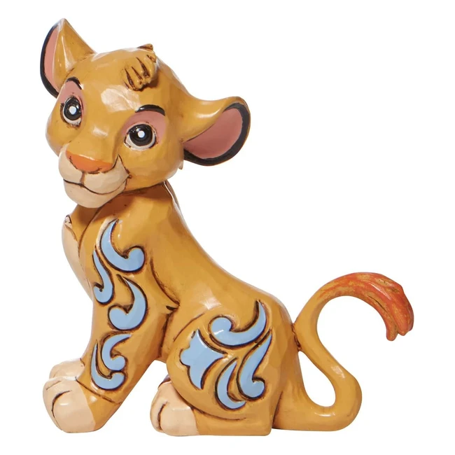 Mini Statuetta Re Leone Simba Enesco Disney Traditions 6009001 Multicolore