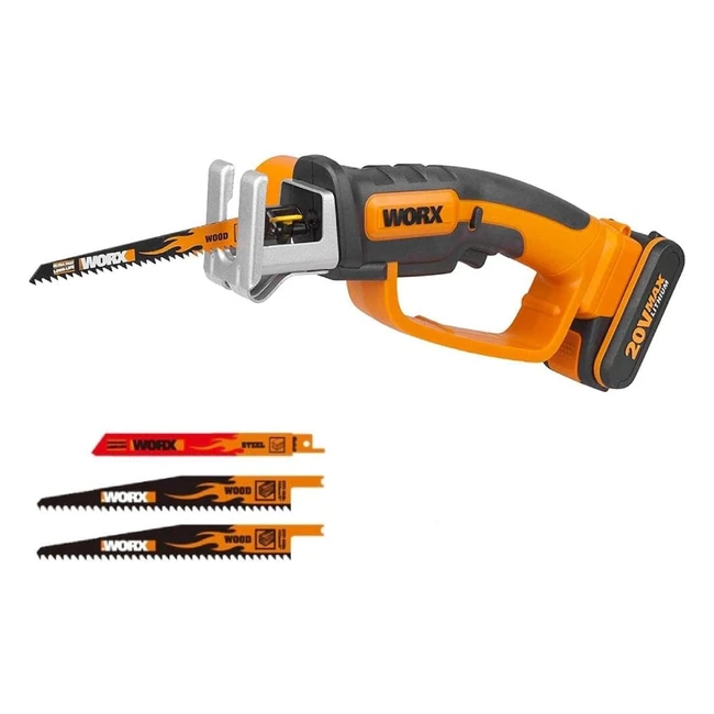 Serrucho Multifunción 20V MX Worx Powershare WG894E - Incluye 1 Batería 2Ah y Cargador