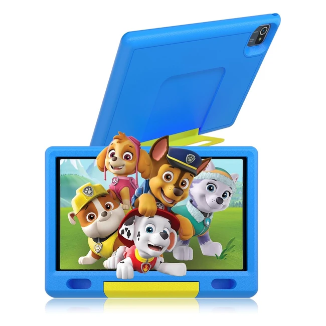 Tablet per bambini 10 pollici Android 13 64GB 5000mAh Blu