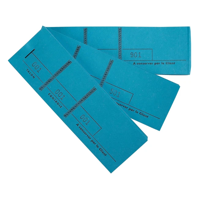 Blocchi Va Ovunque Exacompta 96402E - Confezione da 10 - 100 Fogli - Formato Orizzontale 48 x 15 cm Blu