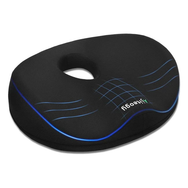 Cuscino Sedia Ufficio Ajiteogy Memory Foam - Design 3D Ergonomico