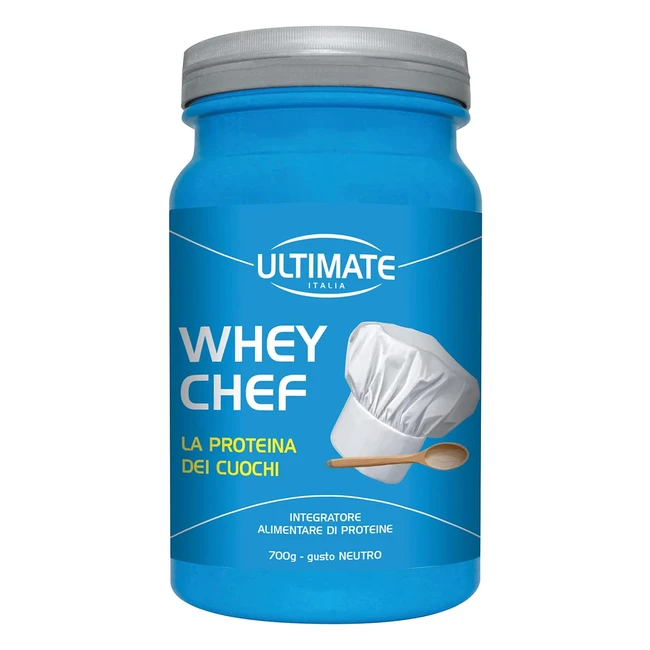 Whey Chef 700g - Proteine del Siero del Latte per Cucinare Dolci e Salati - Ulti