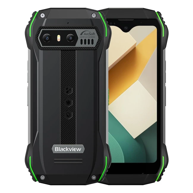 Blackview N6000 Mini Smartphone Resistente 48MP16MP Helio G99 16GB256GB IP68 IP69K Verde