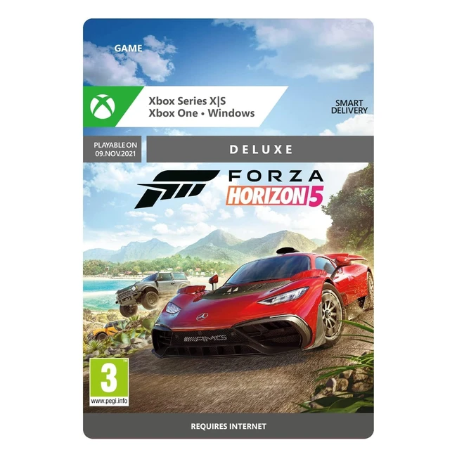 Forza Horizon 5 Deluxe - Xbox Win 10 PC - Code Jeu  Tlcharger - Course Ex