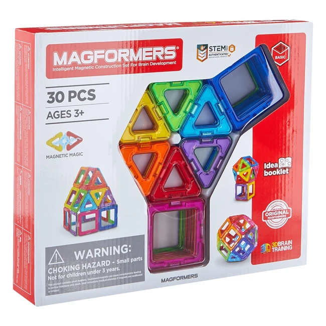 Magformers Calamite 30 Pezzi - Gioco Educativo per Bambini