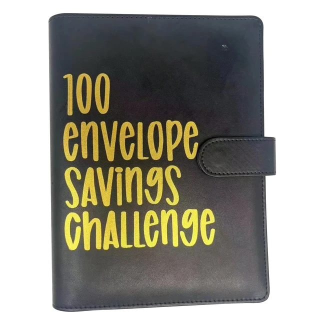 100 Envelopes Challenge Binder Pink - Money Saving Wallet Budget Planner Book - 