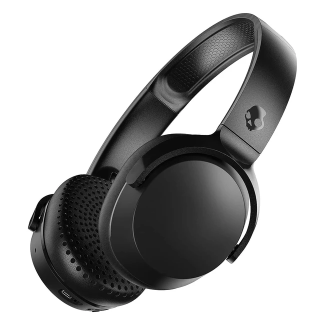 Cuffie Wireless Skullcandy Riff 2 - Autonomia 34 Ore - Nero