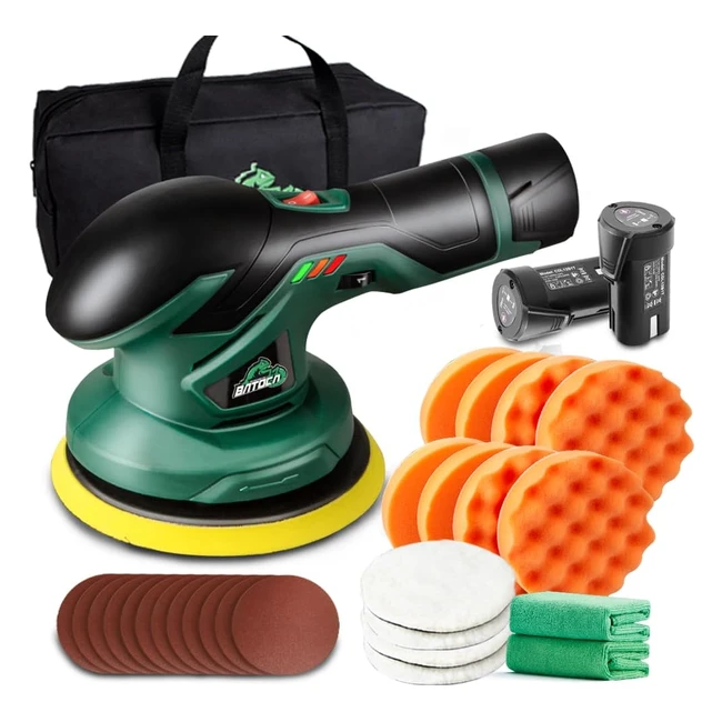 Pulidora Coche Batoca con 2 Bateras y Cargador - 6 Velocidades Variables - Pul