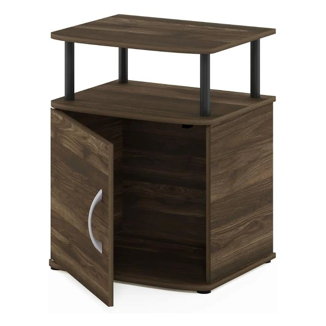 Tavolino Furinno Jaya PVC Noce Columbianero 3 Tier - Design Elegante e Multifunzionale