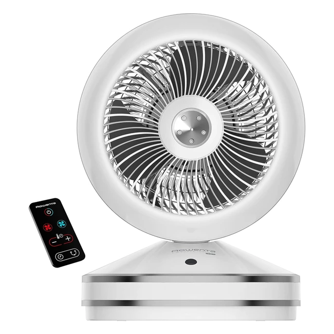 Rowenta Air Force Intense 2en1 Ventilateur Chauffage Silencieux Multioscillation