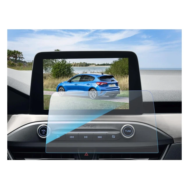 Pellicola Protettiva Ford Sync 3 - Display GPS 8 Pollici - Vetro Temperato