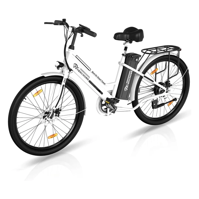 Evercross EK8S Bicicleta Eléctrica Adultos 26 Ebike Motor 250W Batería 36V 12Ah 25kmh