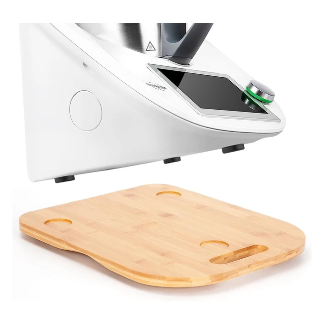 Tabla deslizante Thermomix TM6 TM5 - Cinnani - Movimiento sin esfuerzo - Accesorio de bambú