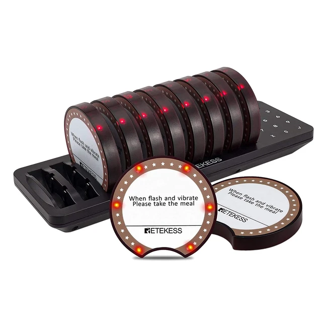 Cercapersone Ristorante Retekess TD162 Wireless 400m 4 Modalit Chiamata