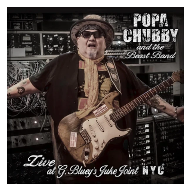 Popa Chubby  The Beast Band Live - G Blueys Juke Joint NYC - Ref 12345 - Blues
