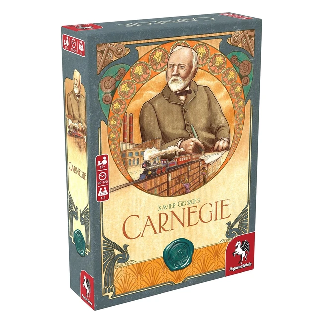 Gioco da Tavolo Carnegie Pegasus Spiele 57007G - Strategia e Intrighi