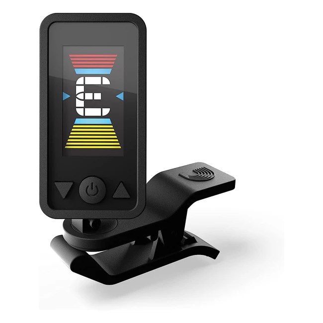 Afinador Guitarra Recargable D'Addario Eclipse - Afinacin Rpida y Precisa