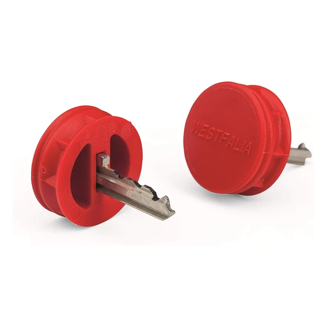 Westfalia 942001513203 Ersatzschlüssel Nr. 03 für abnehmbare Anhängerkupplung - 2er Pack