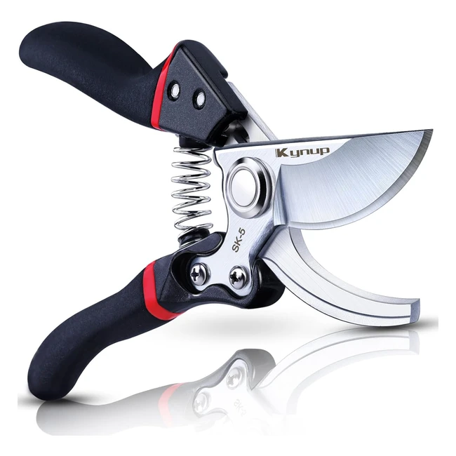 Kynup Secateurs Pruning Scissors SK5 Steel Garden Shears - Ideal for Garden Pruning & Picking Crop
