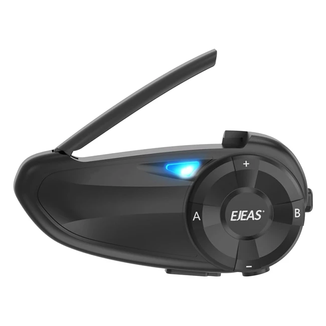 Ejeas Q7 Intercomunicador Bluetooth Motocicleta 800m 7 Conexiones 2 Intercomunicadores Simultáneos