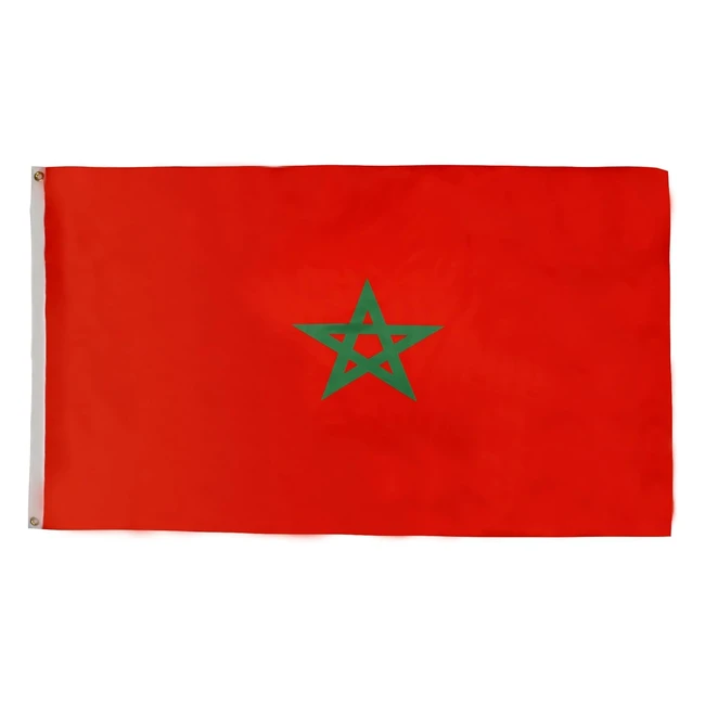 Marokko Flagge 150x90cm - Top Qualitt - Ref 123456