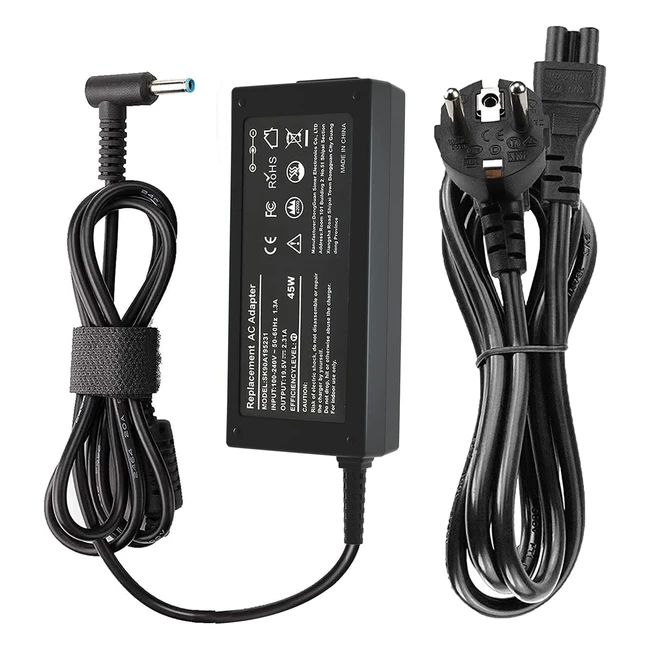 Chargeur HP Ordinateur Portable 45W 195V 231A Stream 11 13 14 HP 15 Notebook PC 