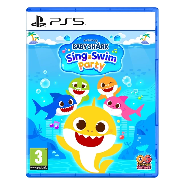 Baby Shark Sing & Swim Party PS5 - Interactive Family Game