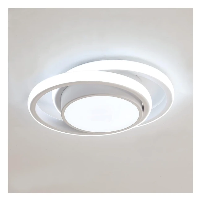 Comely LED Ceiling Lights 32W 2350LM Modern Design Dia 28cm Cold White 6500K