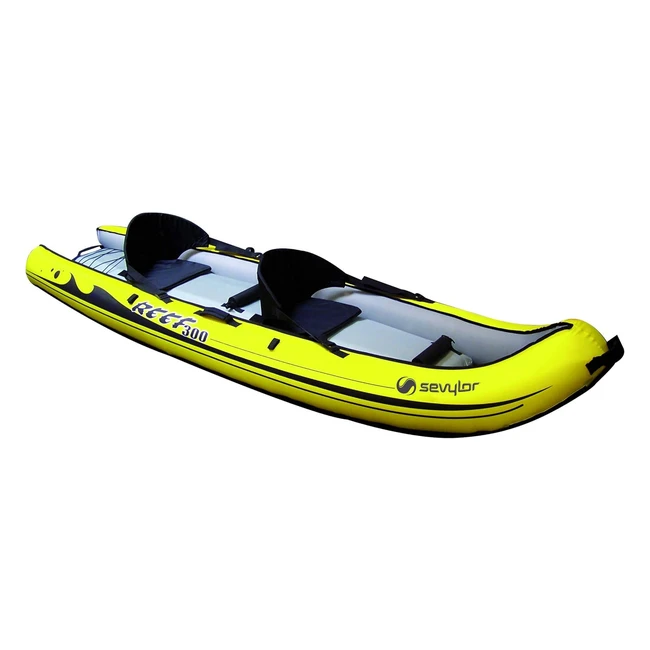 Kayak gonflable Sevylor Reef 300 - Pour 2 personnes - Stabilit et confort