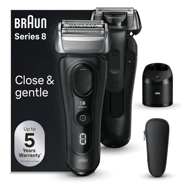 Braun Series 8 Electric Shaver 8560CC - Ultimate Precision  Comfort