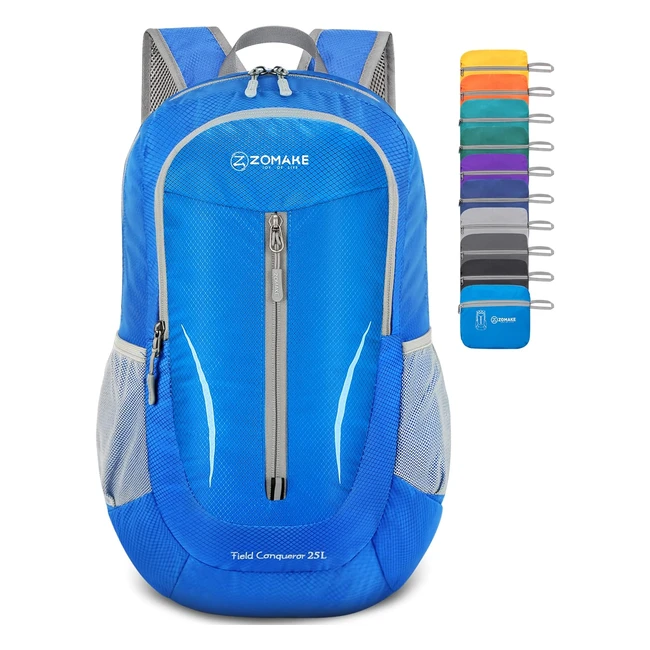 Mochila Plegable Ultraligera Zomake 25L Resistente al Agua