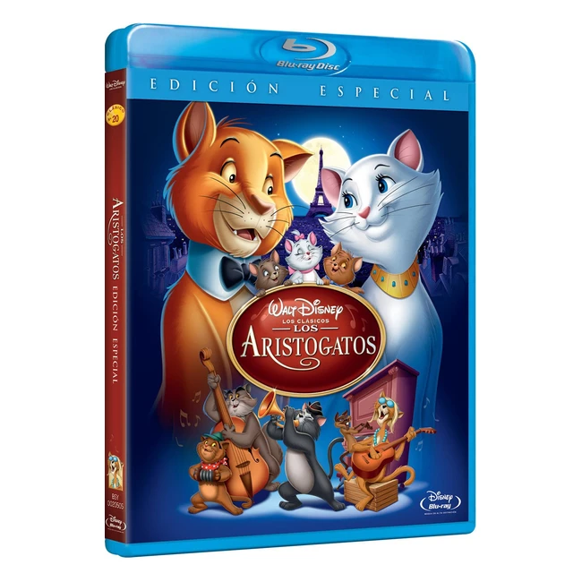 Bluray Los Aristogatos Disney 1234 Edición Especial - Envío Gratis