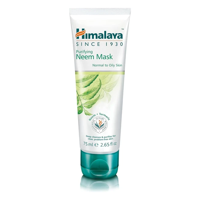 Neem Face Mask Himalaya Purifying Acne Control - 1 Pimple Solution