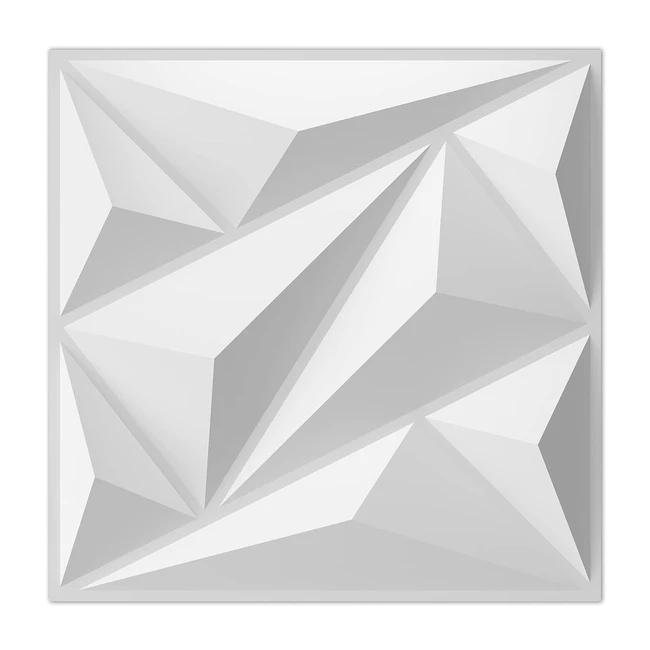 Pannello da parete 3D Diamond in PVC - Art3DWallPanels - Ref 33 - Design 3D Rea