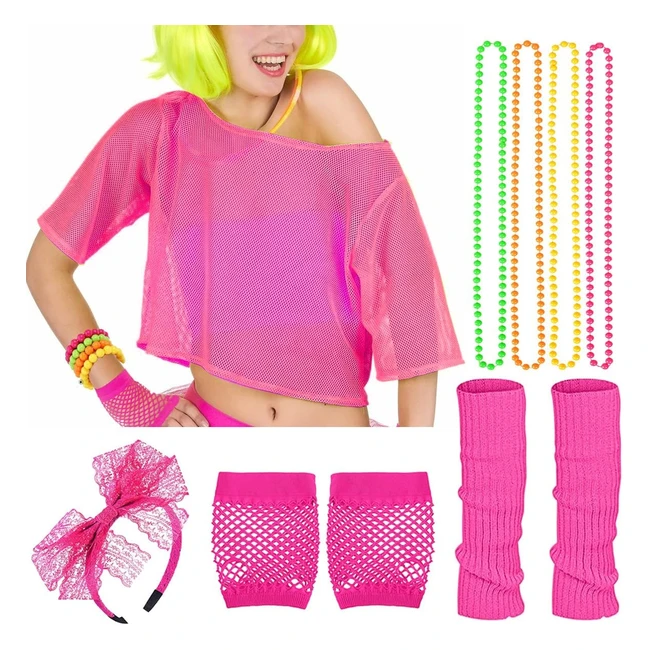 IZOEL 80s Fancy Dress for Women Halloween Costumes - Top Quality Outfit
