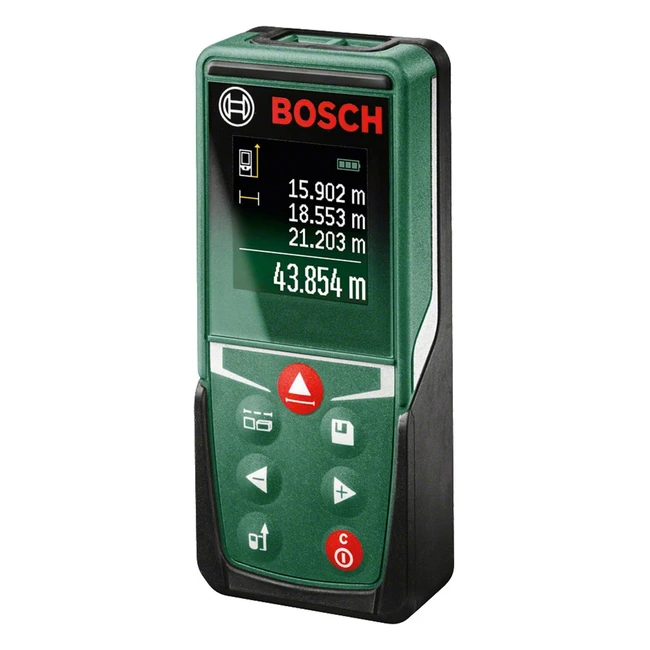 Bosch Distanziometro Laser Universaldistance 50 - Precisione 2 mm - Modalita di Misurazione - Memoria 10 Valori