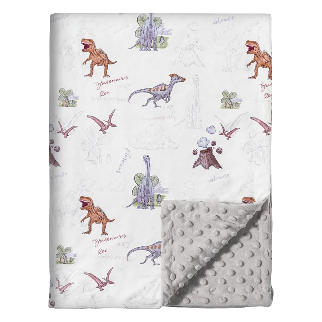 Soft Plush Baby Blanket  SoarWG 75x100cm  OEKOTEX100 Certified  Unisex Toddle